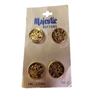 Set of 4 Indian Head Buttons‎